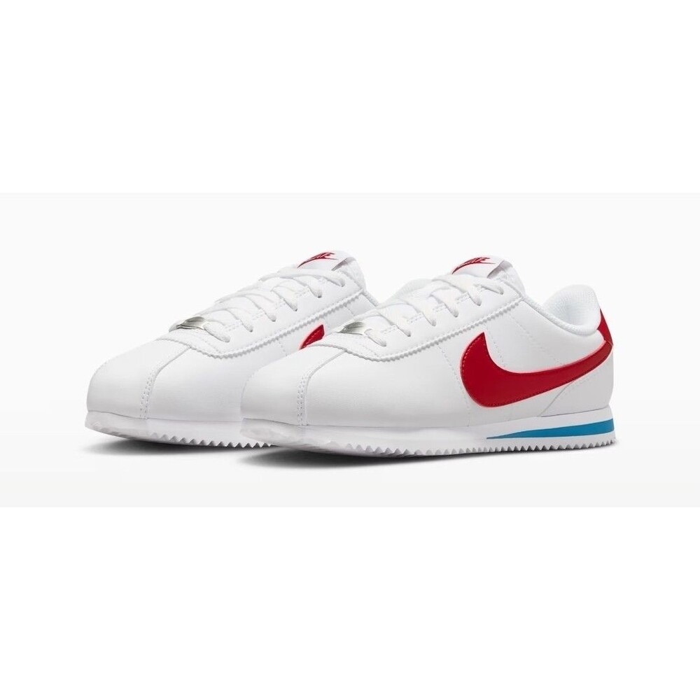 NEW YOUTH NIKE CORTEZ GS SL BASIC SNEAKER SHOE 7 VARSITY CLASSIC GRADE SCHOOL